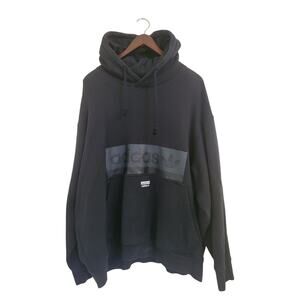 Adidas Reveal Your Voice Hoodie 2X Black Fleece Hoodie